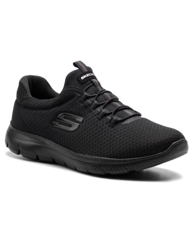 Buty damskie Skechers SUMMITS 12980BBK Czarne - Sklep online Mastersport