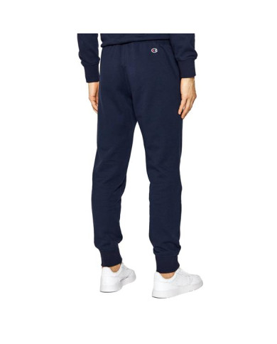 Spodnie męskie Champion RIB CUFF PANTS 217067BS538 Niebieskie - Sklep online Mastersport