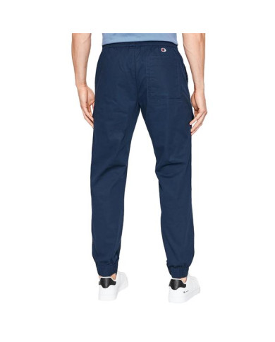 Spodnie męskie Champion ELASTIC CUFF PANTS 217179BS538 Niebieskie - Sklep online Mastersport