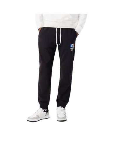 Spodnie męskie Champion RIB CUFF PANTS 217282KK001 Czarne - Sklep online Mastersport