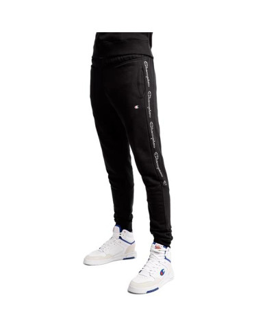 Spodnie męskie Champion RIB CUFF PANTS 217427KK001 Czarne - Sklep online Mastersport