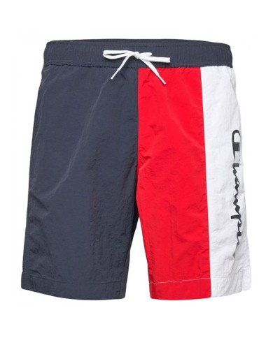 Szorty męskie Champion BEACHSHORT 217488BS501 Niebieskie - Sklep online Mastersport