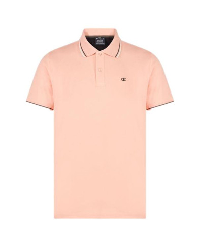Koszulka męska Champion POLO 217496PS164 Różowa - Sklep online Mastersport