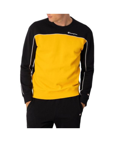 Bluza męska Champion CREWNECK SWEATSHIRT 217852KK001 Czarna - Sklep online Mastersport