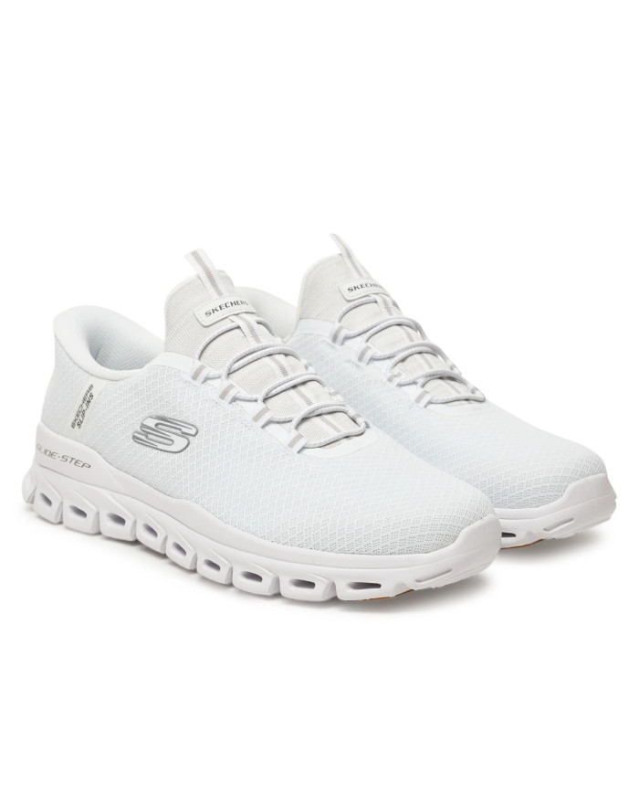 Buty męskie Skechers GLIDE-STEP NOXUS 233010WHT Białe - Sklep online Mastersport