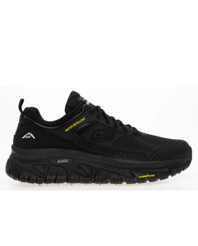 Buty męskie Skechers ARCH FIT ROAD WALKER 237333BBK Czarne - Sklep online Mastersport