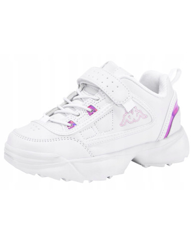 Buty dziecięce Kappa RAVE GC K 260782GCK1022 Białe - Sklep online Mastersport