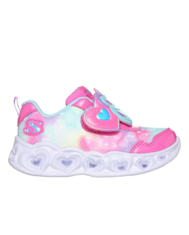 Buty dziecięce Skechers HEART LIGHTS LOVIN REFLECTION 302693NPKTQ Różowe - Sklep online Mastersport