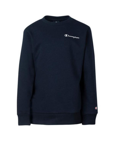Bluza dziecięca Champion CREWNECK SWEATSHIRT 306127BS501 Niebieska - Sklep online Mastersport