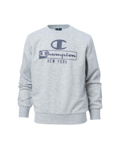 Bluza dziecięca Champion CREWNECK SWEATSHIRT 306172EM006 Niebieska - Sklep online Mastersport