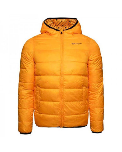 Kurtka dziecięca Champion HOODED JACKET 306197YS113 Żółta - Sklep online Mastersport