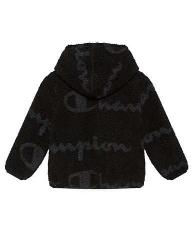 Bluza dziecięca Champion HOODED TOP 306206KL001 Czarna - Sklep online Mastersport