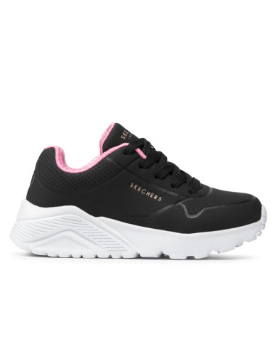 Buty dziecięce Skechers UNO LITE IN MY ZONE 310450LBKRG Czarne - Sklep online Mastersport
