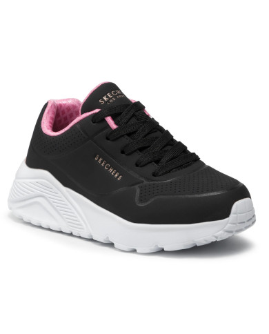 Buty dziecięce Skechers UNO LITE IN MY ZONE 310450LBKRG Czarne - Sklep online Mastersport