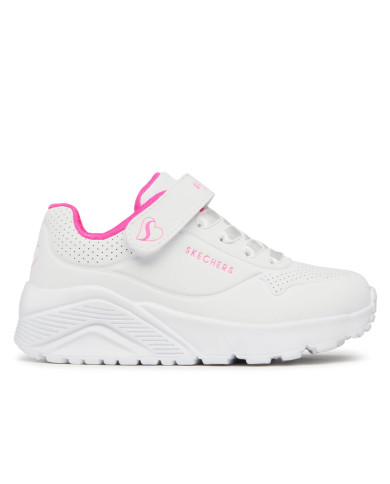 Buty dziecięce Skechers UNO LITE 310451LWHP Białe - Sklep online Mastersport