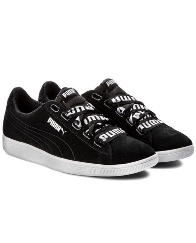 Buty damskie Puma VIKKY PLATFORM RIBBON 36531201 Czarne - Sklep online Mastersport