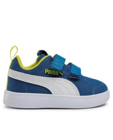 Buty dziecięce Puma COURTFLEX V2 MESH V INF 37175907 Niebieskie - Sklep online Mastersport