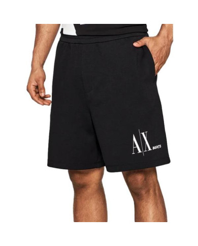 Szorty męskie Armani Exchange BERMUDA 3LZSJE-ZJYAZ-1200 Czarne - Sklep online Mastersport