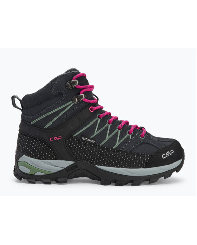 Buty damskie CMP RIGEL MID WMN TREKKING SHOES WP 3Q12946-74US Szare - Sklep online Mastersport