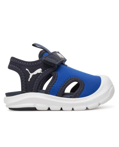 Sandały dziecięce Puma FUN RACER SANDAL V INF 40058502 Niebieskie - Sklep online Mastersport