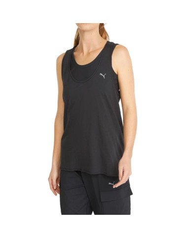 Koszulka damska Puma STUDIO FOUNDATION RELAXED TANK 52160501 Czarna - Sklep online Mastersport