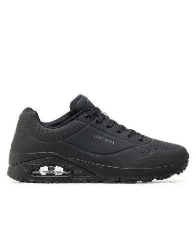 Buty męskie Skechers UNO STAND ON AIR 52458BBK Czarne - Sklep online Mastersport