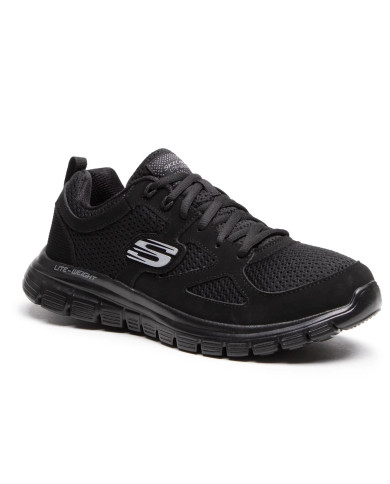 Buty męskie Skechers BURNS AGOURA 52635BBK Czarne - Sklep online Mastersport