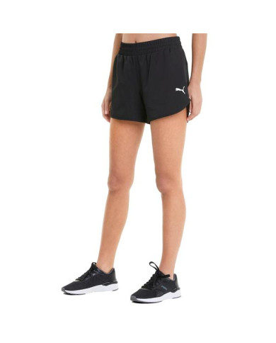 Szorty damskie Puma ACTIVE 4 WOVEN SHORTS 58686201 Czarne - Sklep online Mastersport