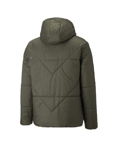 Kurtka męska Puma ESS PADDED JKT 58764544 Zielona - Sklep online Mastersport