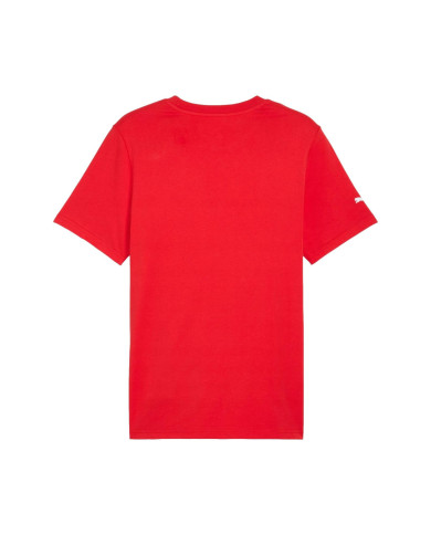 Koszulka męska Puma F1 ESS LOGO TEE 63326403 Czerwona - Sklep online Mastersport