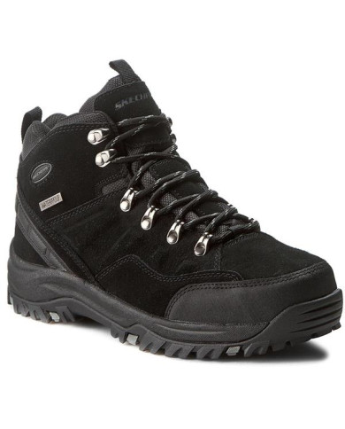 Buty męskie Skechers RELMENT PELMO 64869BLK Czarne - Sklep online Mastersport