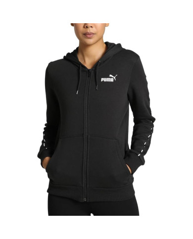Bluza damska Puma ESS TAPE FZ HOODIE FL 67599701 Czarna - Sklep online Mastersport