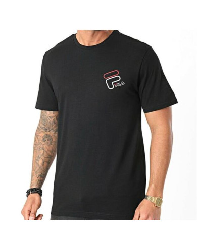 Koszulka męska Fila JANTO GRAPHIC TEE M 683277002 Czarna - Sklep online Mastersport