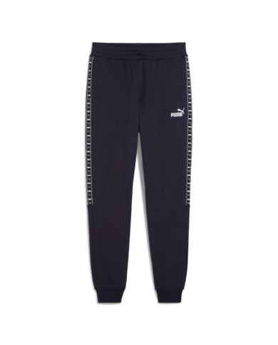 Spodnie męskie Puma ESS TAPE SWEATPANTS TR CL 68468016 Niebieskie - Sklep online Mastersport