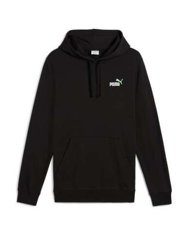 Bluza męska Puma ESS 2 COLOR SMALL NO.1 LOGO HOODIE 68471951 Czarna - Sklep online Mastersport