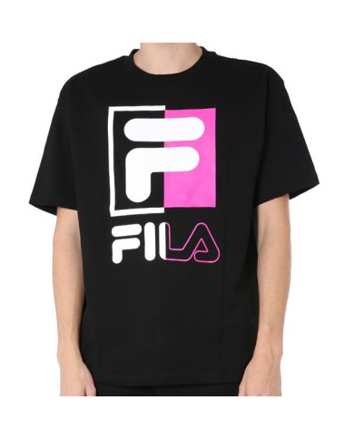 Koszulka męska Fila SAKU TEE 687475002 Czarna - Sklep online Mastersport