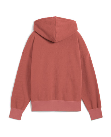 Bluza damska Puma HER OVERSIZED HOODIE 68886860 Czerwona - Sklep online Mastersport
