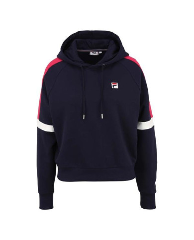 Bluza damska Fila CATE RAGLAN HOODY 688964B420 Niebieska - Sklep online Mastersport