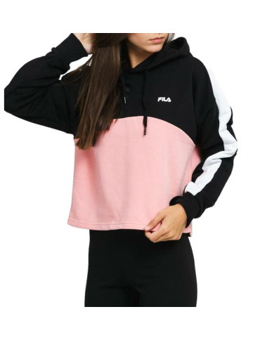 Bluza damska Fila DAMITA HOODY W 688999B427 Czarna - Sklep online Mastersport