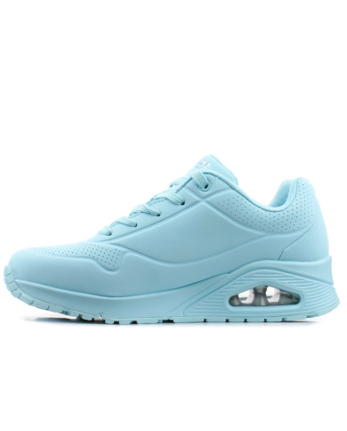 Buty damskie Skechers UNO 73690LTBL Niebieskie - Sklep online Mastersport