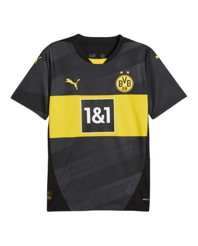 Koszulka męska Puma BVB AWAY JERSEY REPLICA 77495602 Czarna - Sklep online Mastersport