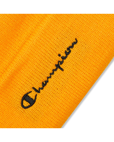 Czapka Champion BEANIE CAP 804671YS113 Żółta - Sklep online Mastersport