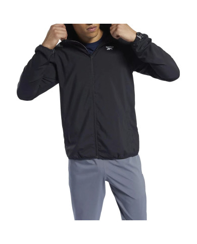 Kurtka męska Reebok ID TRAIN WOVEN JACKET FP9172 100038788 Czarna - Sklep online Mastersport