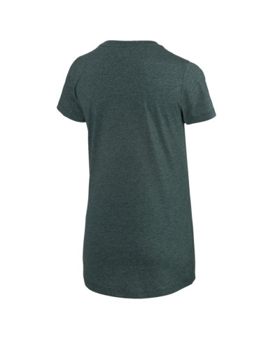 Koszulka damska Puma ESS LOGO HEATHER 85212730 Zielona - Sklep online Mastersport