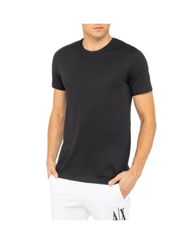 Koszulka męska Armani Exchange T-SHIRT 8NZT74-ZJA5Z-1200 Czarna - Sklep online Mastersport