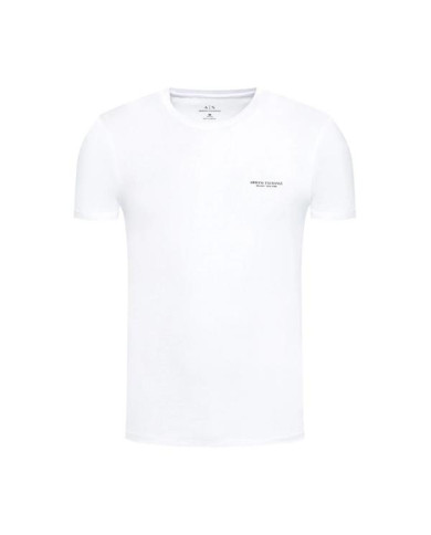 Koszulka męska Armani Exchange T-SHIRT 8NZT91-Z8H4Z-1100 Biała - Sklep online Mastersport