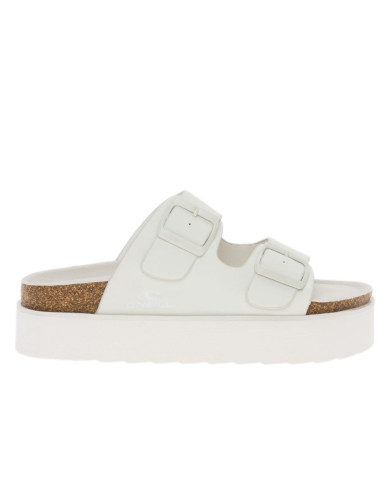Klapki damskie ONeill PLATFORM SLIDER WOMEN LOW 9024101902A Białe - Sklep online Mastersport