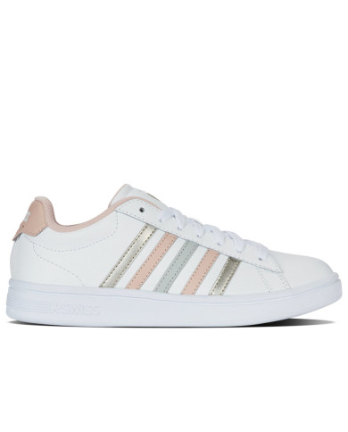 Buty damskie K-Swiss COURT TIEBREAK II 94413-192-M Białe - Sklep online Mastersport
