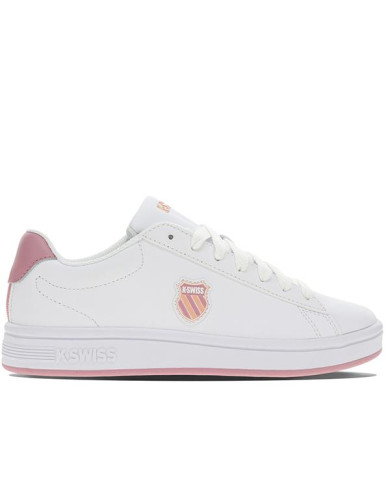 Buty damskie K-Swiss COURT SHIELD 96599-952-M Białe - Sklep online Mastersport