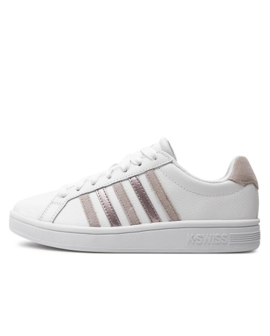 Buty damskie K-Swiss COURT TIEBREAK 97011-142-M Białe - Sklep online Mastersport